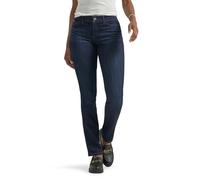Lee Damen Ultra Lux Comfort with Flex Motion Straight Leg Jeans, Niagara, 40 Kurz
