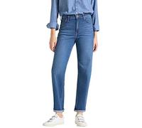 Lee Damen Wide Leg Straight Jeans, per Pack Blau (Mid Bellevue Gx), W32/L31 (Herstellergröße: 32/31)