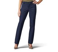 Lee Damen Wrinkle Free Relaxed Fit Straight Leg Pant Unterhose, Königsblau, 44