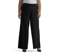 Lee Damenhose, Übergröße, Ultra Lux, bequem, weites Bein, Unionall Black, 50 Mehr Lange