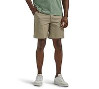 Lee Extreme Motion Herren-Shorts, normale Passform, Synthetik-Flat-Front-Shorts, Pilz, 48