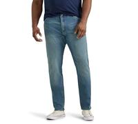 Lee Herren Big & Tall Extreme Motion Athletic Taper Jeans, Mega, 48W / 28L