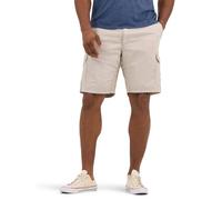 Lee Herren Big & Tall Extreme Motion Crossroad Cargo Shorts Cargos, Stein, 54