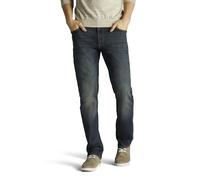 Lee Herren High Jeanbig a Afunil ada para Pernas Afuniladas Da Série Big Performancebig & Tall Performance Series Extreme Motion Straight Fit Tapered Leg Jeans, Maverick, 46W / 32L