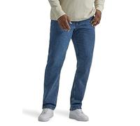 Lee Herren Big & Tall Legendary Regular Straight Jeans, Pfefferstein, 46W / 34L