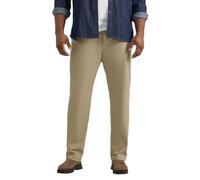 Lee Herren Big Tall Performance Series Extreme Comfort Khaki Pantbig-tall (High ) ) ) ) ) ) ) ÙˆÙˆÙ„Ù„Ù„ بÙˆÙˆ Lässige Hose, Pebble, 52W / 28L