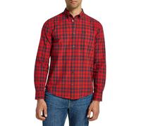 Lee Herren Button Down Shirt, Rot, S EU