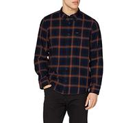 Lee Herren Button DOWN Shirts, Navy, Small