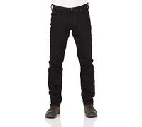 Lee Herren Daren Zip Fly Jeans, Black Rinse, 34W / 34L EU