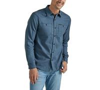Lee Herren Extreme Motion Flanell Working West Shirt, Deep Waters, L