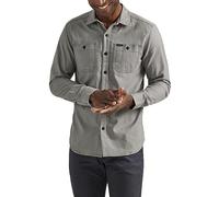 Lee Herren Extreme Motion Flanell Working West Shirt, Hd Grau, XX-Large