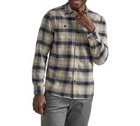 Lee Herren Extreme Motion Flanell Working West Shirt, Hd Graues Karomuster, L