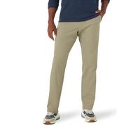 Lee Herren Extreme Motion Flat Front Relaxed Taper Pant Lässige Hose, Khaki, 36W / 32L