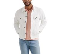 Lee Herren Extreme Motion Rider Jacke Jeansjacke, Weiss/opulenter Garten, M