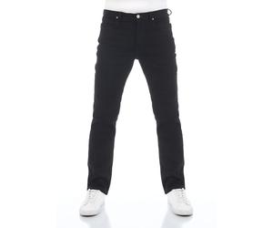 Lee Herren Jeans Brooklyn Straight - Regular Fit - Schwarz - Clean Black