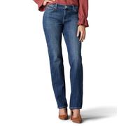 Lee Damen Relaxed Fit Straight Leg Jeans, Jaded, 50 Long