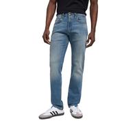 Lee Jeans Herren Slim-Fit Jeans MVP Lenny Baumwoll-Stretch 38W/30L Blau