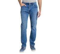 Straight-Jeans LEE "Extreme Motion", Herren, Gr. 36, Länge 34, blau_haven, Denim/Jeans, Obermaterial: 71% Baumwolle, 28% Polyester, 1% Elasthan, normal lang, Jeans Straight-Jeans, Extreme Motion Stret