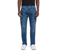 Straight-Jeans LEE "Extreme Motion", Herren, Gr. 33, Länge 34, blau (general), Denim/Jeans, Obermaterial: 81% Baumwolle, 18% Polyester, 1% Elasthan, normal lang, Jeans Straight-Jeans, Extreme Motion S