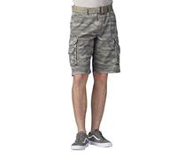 Lee Herren Dungarees New Belted Wyoming Cargo Short Cargos, Fatigue Camo, 52