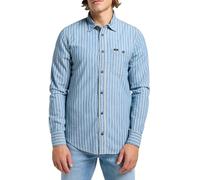 Lee Herren Leesure Shirt, Indigo Dobby, L EU