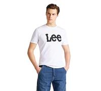 Lee Wobbly Logo Short Sleeve T-shirt Weiß XL Mann (Herstellerartikelnummer: L65QAI12-XL)