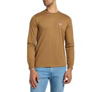 Lee Herren Ls Patch Logo Tee T-Shirt, Glazed Ginger, M EU