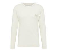 Lee Herren Ls Wobbly Logo Tee T-Shirt, Ecru, S EU