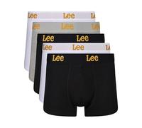 Lee Herren Men's Boxer Shorts in Blacks/Whites/Grey | Soft Touch Cotton Trunks Boxershorts,