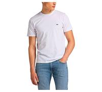 Lee Patch Logo Short Sleeve T-shirt Weiß XL / Regular Mann (Herstellerartikelnummer: L60UFQ12-XL)