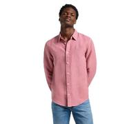 Lee Herren Patch Shirt, Garment Dye Mauve, M EU