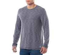 Lee Herren Quick Dry Long Sleeve Tee T-Shirt, Smoke Heather, L