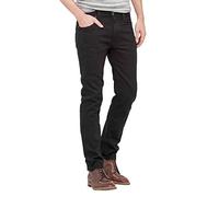 Lee Herren Rider Slim Jeans, per Pack Schwarz (Black Rinse 47), W34/L32 (Herstellergröße: 34/32)