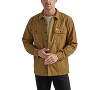 Lee Herren Workwear Loose Fit Langarm Button-Down Overshirt, Tumbleweed (Leinwand), XX-Large