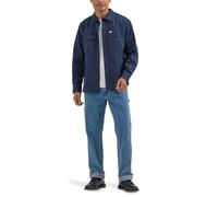Lee Herren Workwear Relaxed Fit Overshirt, Mood Indigo, XL