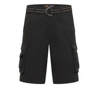 Lee Herren Wyoming Cargo Casual Shorts, Schwarz, 31W EU