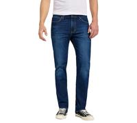 Straight-Jeans LEE "LEE X STRAIGHT" Gr. 34, Länge 34, blau (vanadi) Herren Jeans (23183629-34) vanadi