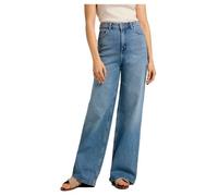 LEE - Jeans Damen - High Waist Wide Leg Fit - Stella A Line - Clean Black