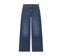 LEE - Jeans Damen - High Waist Wide Leg Fit - Stella A Line - Clean Black