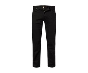 Lee Jeans Herren Regular Fits Baumwoll-Stretch schwarz, 32/34