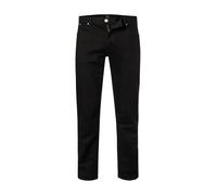 Lee Jeans Herren Regular Fits Baumwoll-Stretch schwarz, 33/30