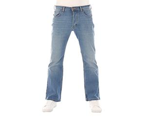 Lee Jeans Herren Stretch Bootcut Denver Jeanshose Hose Denim w33, Farbe: Blue Used Fever, Größe: 33W / 32L