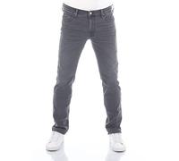 Lee Jeans Herren Stretch Regular Fit Daren Zip Fly Straight Fit Jeanshose Hose Denim, Farbe: Light Grey, Größe: 30W / 34L
