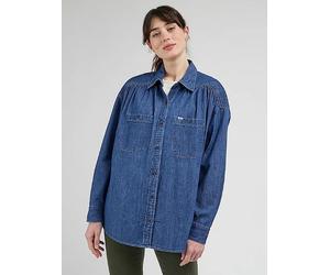 Lee Jeanshemd in Dunkelblau - Größe S | Damen Blusen