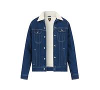 Lee Jeansjacke Herren Umlegekragen Baumwolle blau, XL