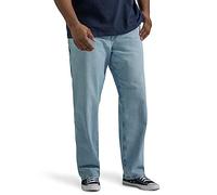 Lee Legendäre Arbeitskleidung für Herren, groß und hoch, Tischlerjeans, Union, ausbleichen, 48W / 32L