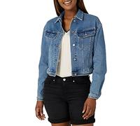 Lee Damen Legendäre Cropped Jeansjacke, Watchet, Large