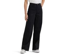 Lee Legendäre Damen-Jeans mit hohem Bund, Schwarz, 44