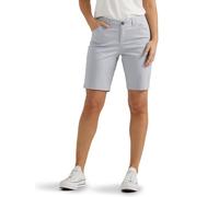 Lee, Legendary 9, Chino-Bermuda-Shorts für Damen, Grau (Material Gray), 36