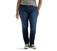 Lee Legendary Damen-Jeans mit mittlerer Bundhöhe und geradem Bein